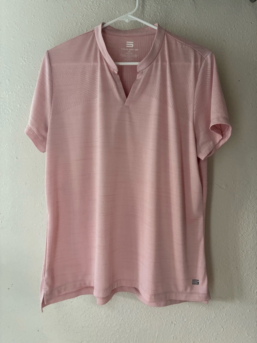 Three Sixty Six Vee Neck Pullover Top